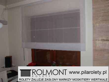 Piła rolety materiałowe