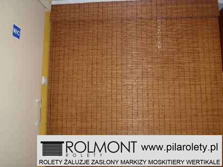 Piła rolety materiałowe