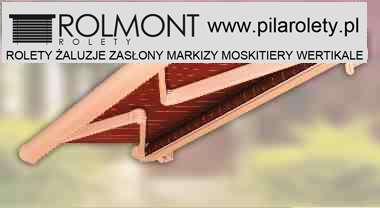 Piła rolety materiałowe