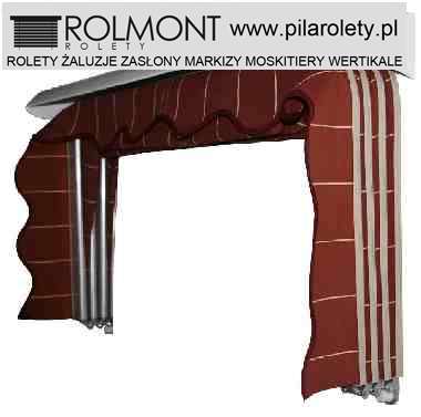 Pila rolety materiałowe