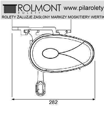 Piła rolety wewnętrzne