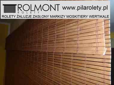 Pila rolety materiałowe