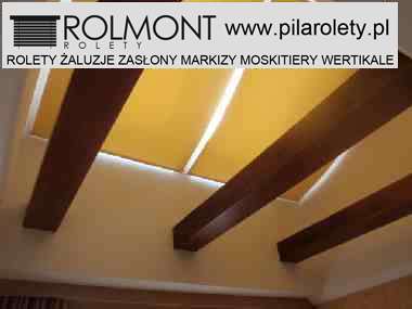 rolety materiałowe w Pile