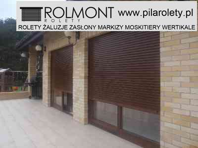 Piła brama garażowa rolowana